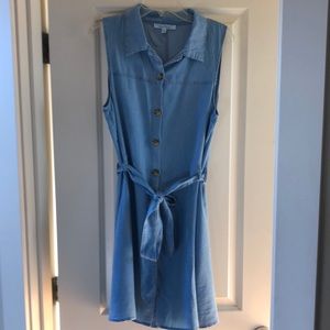 Cute summer light denim dress size L